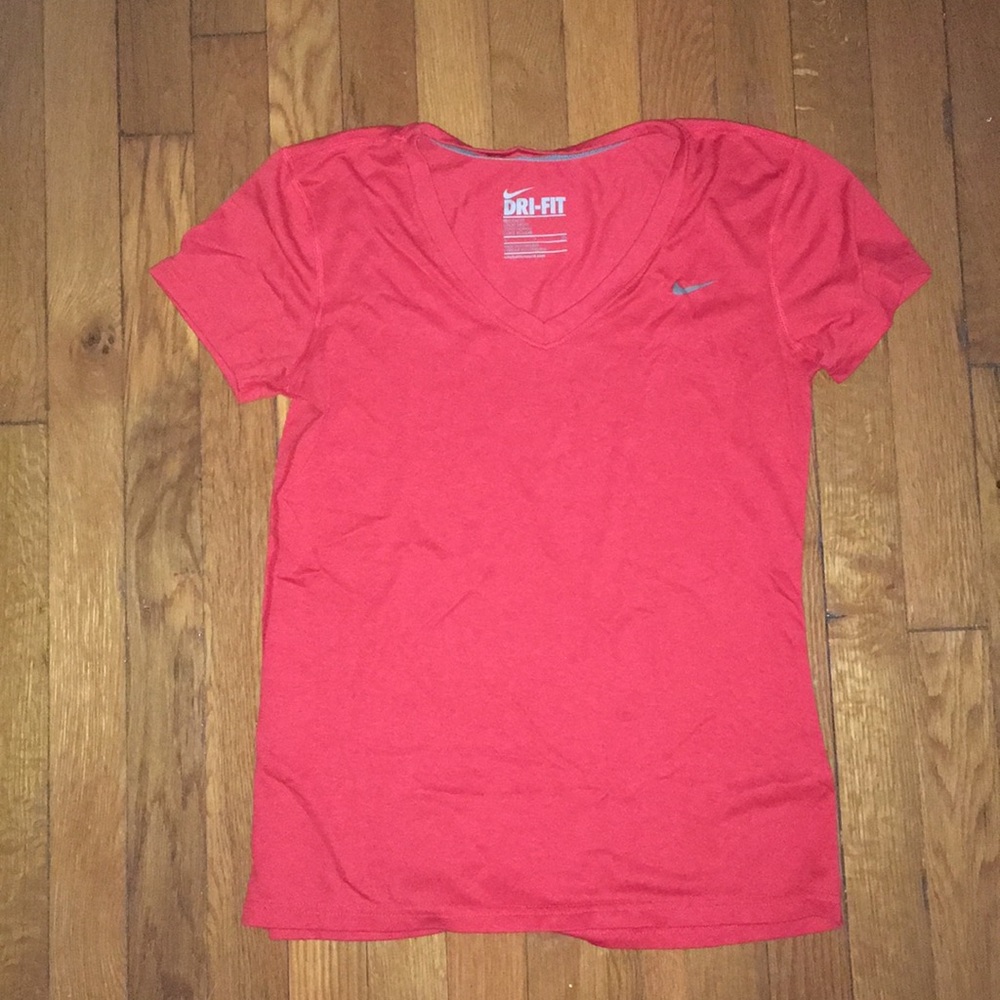 Nike V-Neck Short Sleeve Top